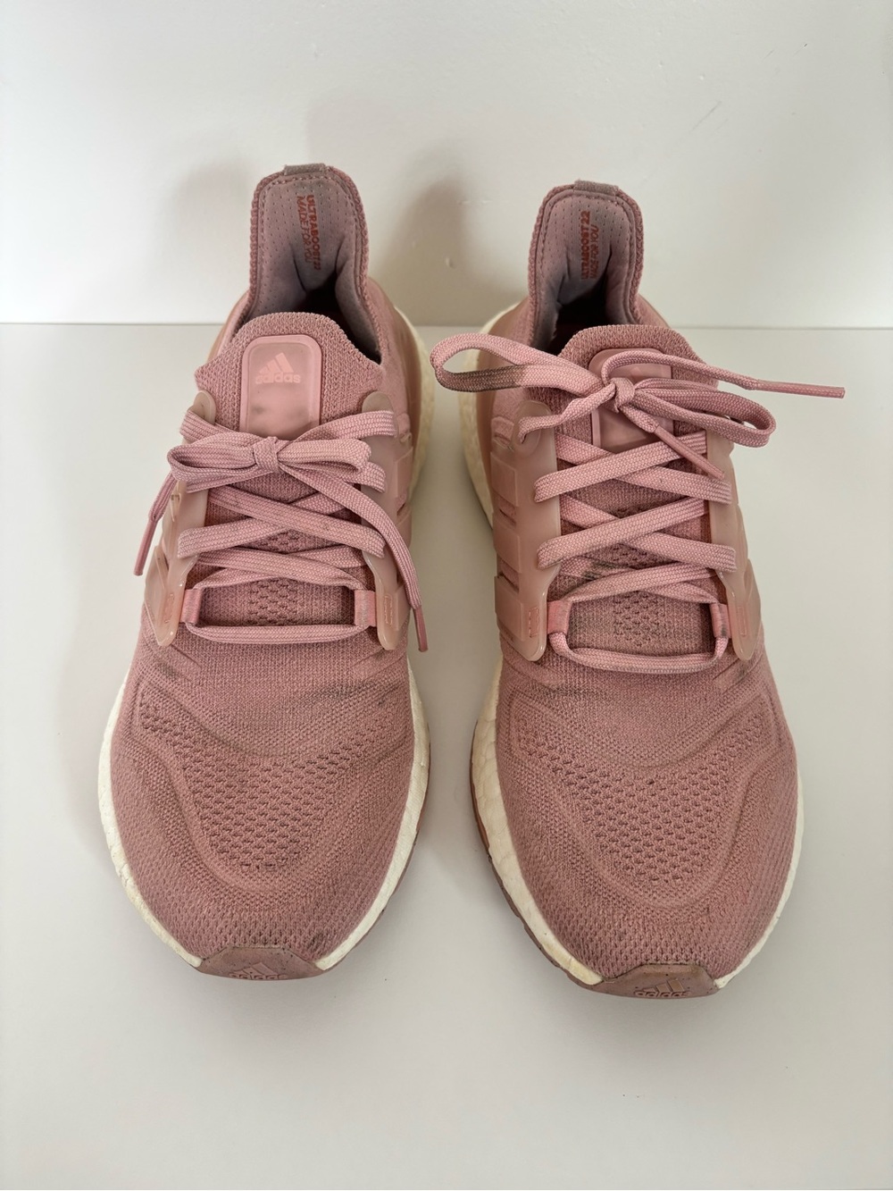 Adidas Ultraboost 22 Women’s Dusty Pink Athletic Sneakers